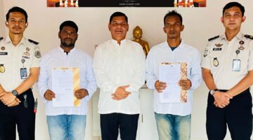 Remisi Nyepi di Lapas Labuhan Ruku: Dua Warga Binaan Dapat Pengurangan Masa Hukuman