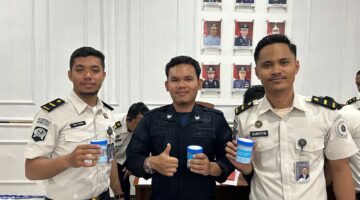 Peringati HBP ke-62, Lapas Labuhan Ruku Gelar Tes Urine Pegawai dan Warga Binaan