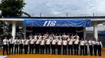 Bangkit untuk Indonesia Maju, Lapas Labuhan Ruku Gelar Upacara Harkitnas Ke-118 Penuh Semangat Nasionalisme