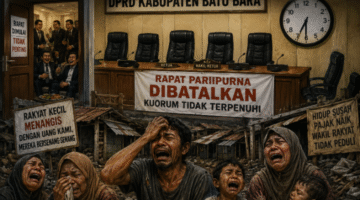 EDITORIAL PIV.CO.ID :   KETIKA SUARA RAKYAT DIPINTA, KURSI SIDANG JUSTRU KOSONG