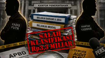 Kesalahan Klasifikasi Belanja Raih Rp3,3 Miliar, Kadis Putr Dan Mantan Kadishub Memilih Bungkam